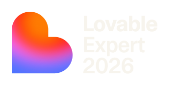 Badge Lovable Expert 2026